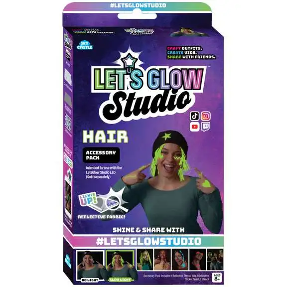 Let's Glow Studio Accessory Hair Craft Kit