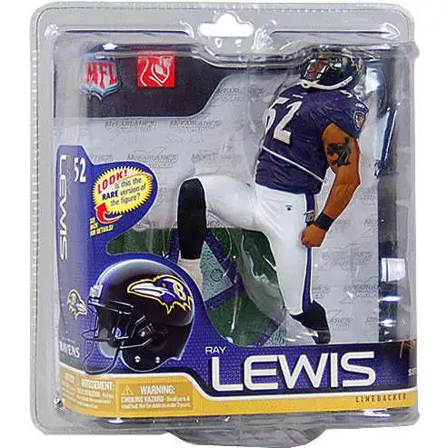 McFarlane Toys NFL Baltimore Ravens Sports Picks Football Series 26 Ray Lewis Action Figure [Purple Jersey]