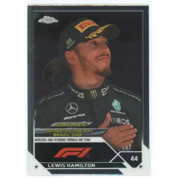 F1 2023 Topps Chrome Formula 1 Lewis Hamilton #186