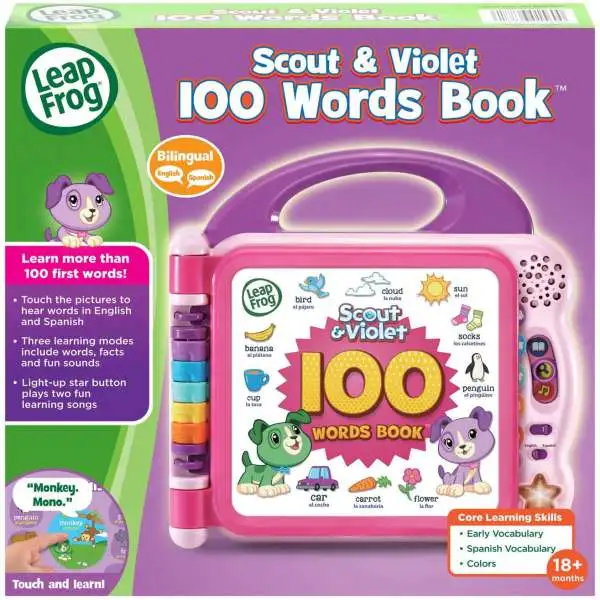LeapFrog Scout & Violet 100 Words Book