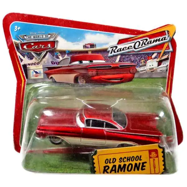 Disney / Pixar Cars World of Cars Race-O-Rama Old School Ramone Diecast Car [Checkout Lane Packaging]