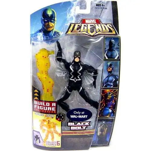 Marvel Legends Nemesis Series Black Bolt Exclusive Action Figure