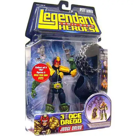 Marvel Legendary Heroes PITT Series Judge Dredd Action Figure