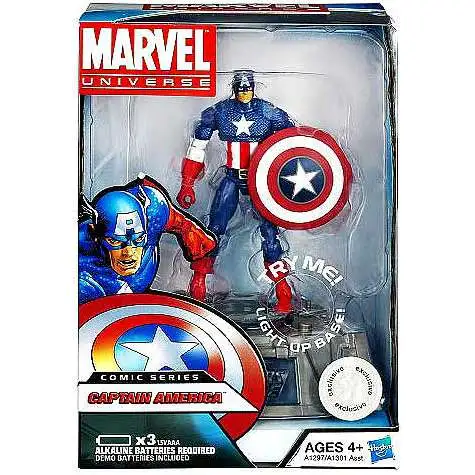 Marvel Avengers Comic Series Captain America Exclusive Action Figure [Steve Rogers]