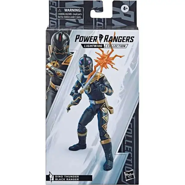 Power Rangers Dino Thunder Lightning Collection Black Ranger Action Figure [Wave 15] (Pre-Order ships July)