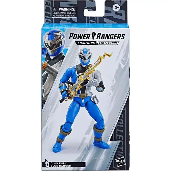 Power Rangers Dino Fury Lightning Collection Blue Ranger Action Figure [Wave 15]