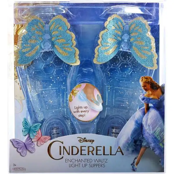 Disney Princess Cinderella 2015 Enchanted Waltz Light Up Slippers [Damaged Package]