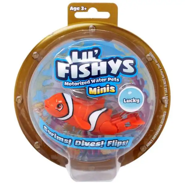 Lil' Fishys Minis Lucky Motorized Water Pet