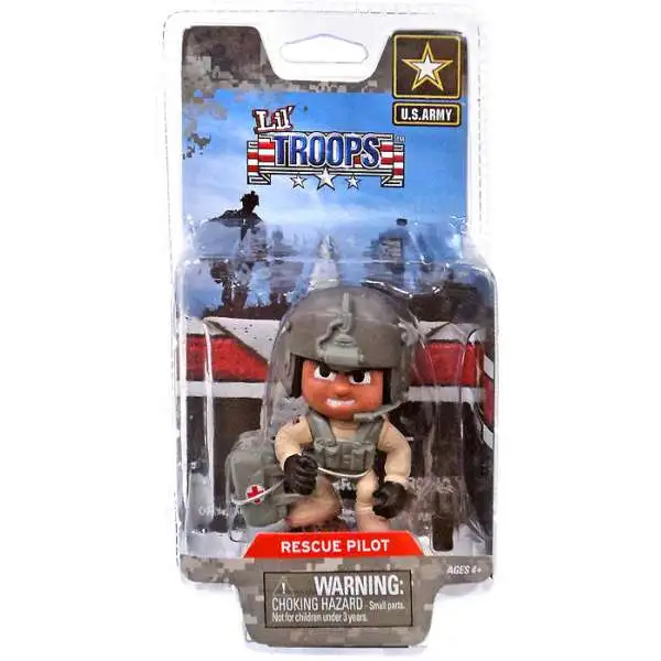 Lil' Troops U.S. Army Rescue Pilot Action Figure