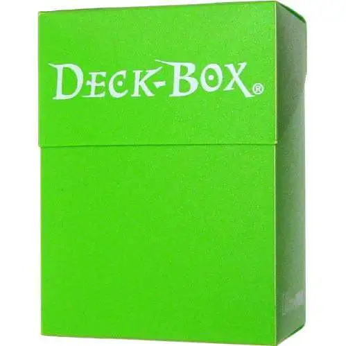Ultra Pro Card Supplies Light Green Deck Box