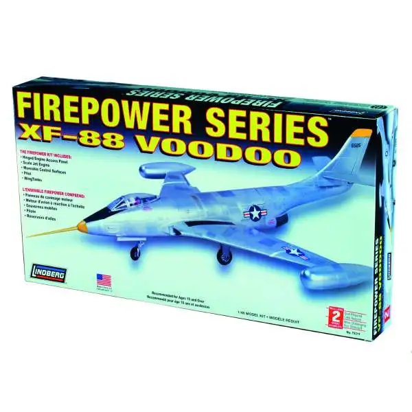 Lindberg Military Miniature Firepower Series XF-88 Voodoo Model Kit