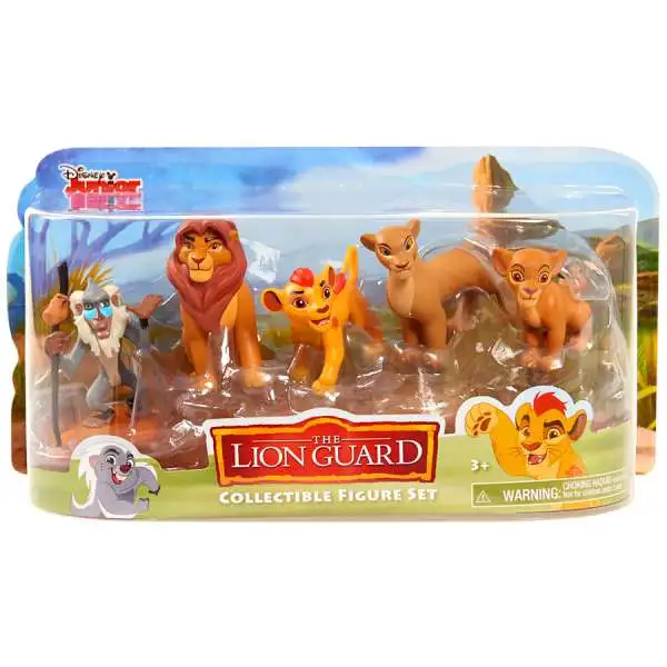 Disney The Lion Guard Mini Figure 5-Pack [Kion, Simba, Nala, Kiara & Rafiki]