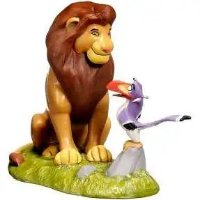 Disney The Lion King Mufasa with Zazu Exclusive 3-Inch PVC Figure [Loose]