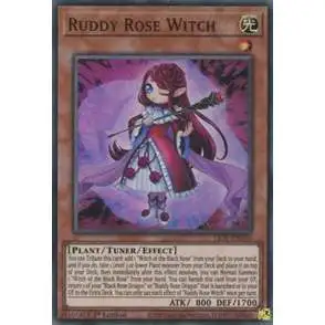 YuGiOh Lightning Overdrive Super Rare Ruddy Rose Witch LIOV-EN010