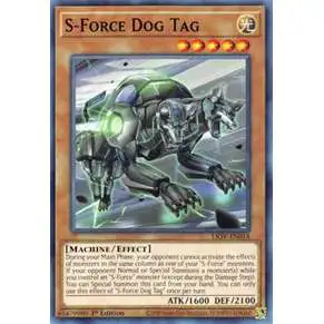 YuGiOh Lightning Overdrive Common S-Force Dog Tag LIOV-EN014