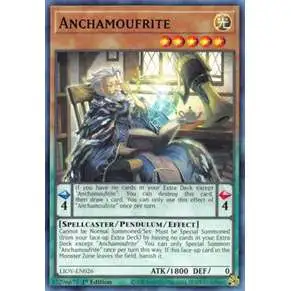 YuGiOh Lightning Overdrive Common Anchamoufrite LIOV-EN026