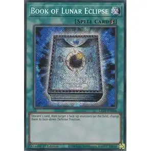 YuGiOh Lightning Overdrive Secret Rare Book of Lunar Eclipse LIOV-EN064
