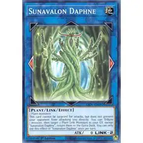 YuGiOh Lightning Overdrive Common Sunavalon Daphne LIOV-EN097