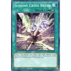 YuGiOh Lightning Overdrive Common Sunvine Cross Breed LIOV-EN099
