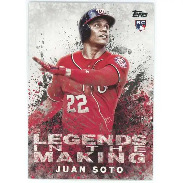 MLB 2018 Topps Update Legends in the Making Juan Soto LITM-8 [Rookie]