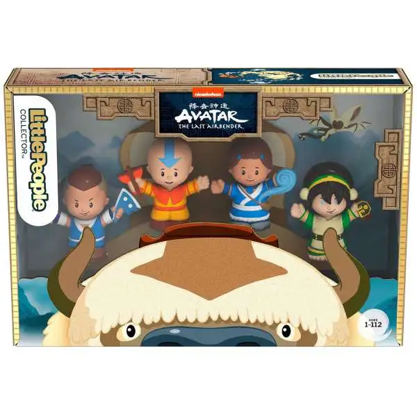 Fisher Price Little People Collector Avatar the Last Airbender Figure 4-Pack