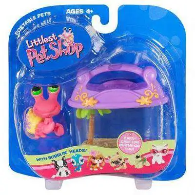 2010 Littlest Pet Shop Pets on The Go Pink Kitty 1846 Hasbro for sale online 