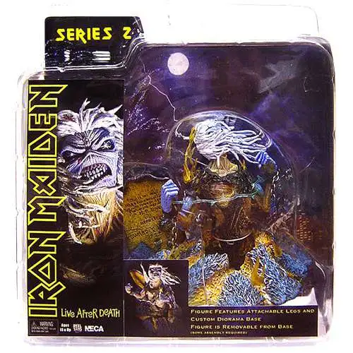 NECA Iron Maiden Live After Death Action Figure [Damaged Package/Yellow]