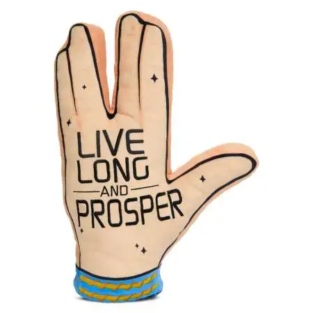 Star Trek The Original Series Live Long & Prosper 15-Inch Plush
