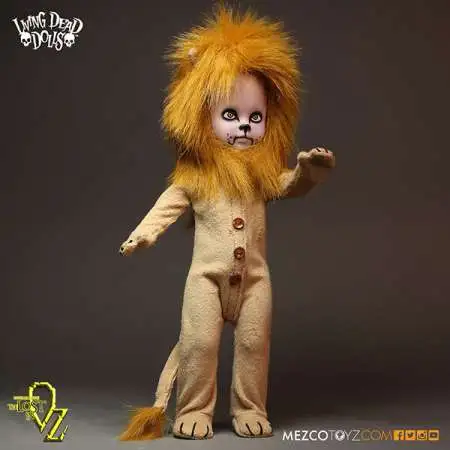 Living Dead Dolls Lost In Oz Teddy as The Lion 10-Inch Doll