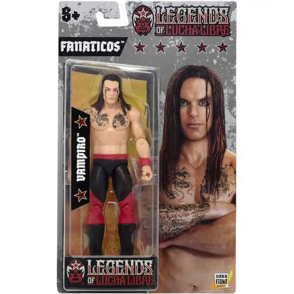 Legends of Lucha Libre Fanaticos Wave 2 Vampiro Action Figure