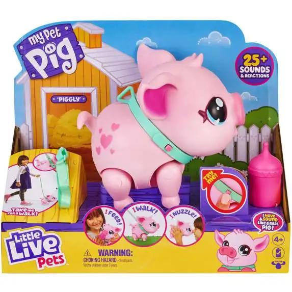 Little Live Pets My Pet Pig Piggly Interactive Toy [Damaged Package]