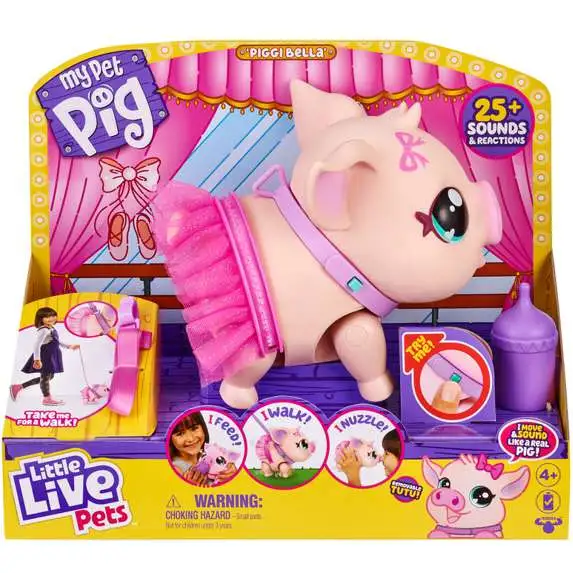 Little Live Pets My Pet Pig Piggi Bella Interactive Toy