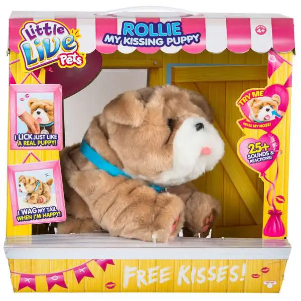 Little Live Pets My Kissing Puppy Rollie Electronic Pet
