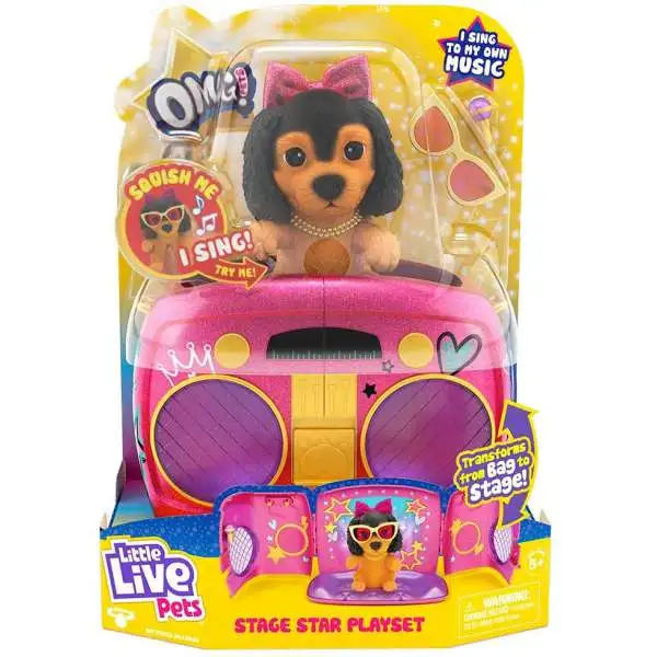 Little Live Pets OMG Pets Stage Star Playset