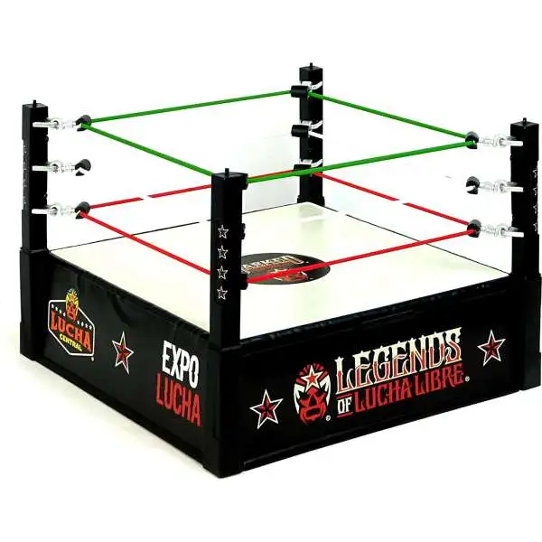 Legends of Lucha Libre Wrestling Ring 6-Inch Play Set