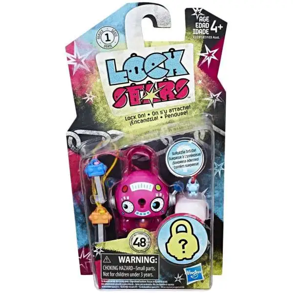 Lock Stars Pink Robot Figure
