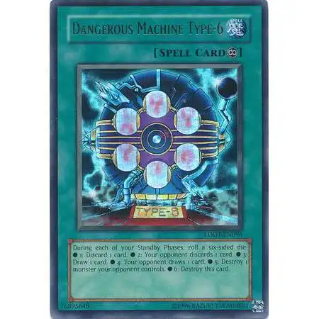 yugioh machine draw cards Dangerous Type-6 LODT-EN096 Yu-Gi-Oh! Card You cannot Special Summon during the turn you activate this effect. Yugioh Dangerous Machine Type-6 LODT-EN096