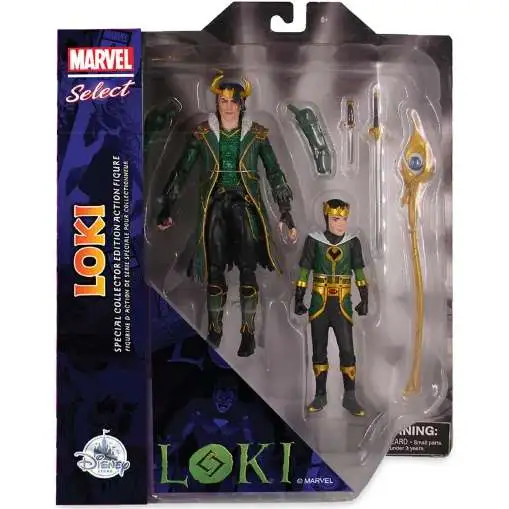 Marvel Select Loki (with Kid Loki) Exclusive Action Figure 2-Pack [Special Collector Edition]