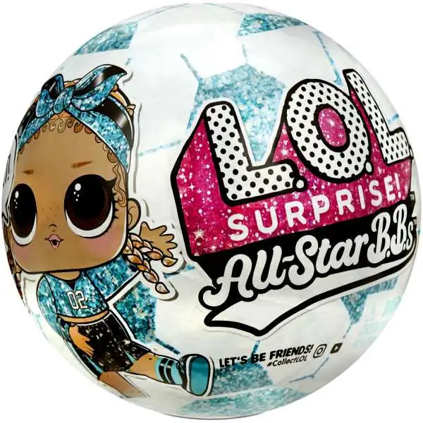 LOL Surprise All Stars BBs Series 3 Soccer Teal Rockets Mystery Pack [TEAL Team, 1 RANDOM Figure!]