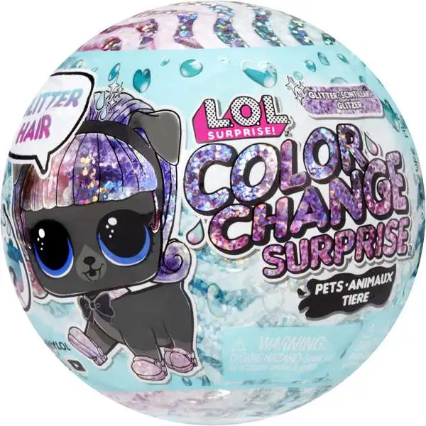LOL Surprise Glitter Color Change Surprise! Pets Mystery Pack