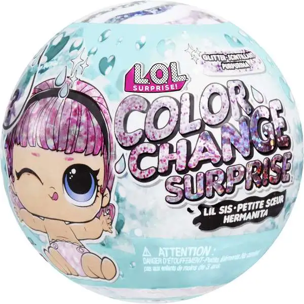 LOL Surprise Glitter Color Change Surprise! Lil Sis Mystery Pack