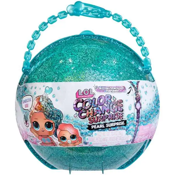 LOL Surprise Glitter Color Change Surprise! Deluxe Pearl Surprise Mystery Pack [Turquoise]