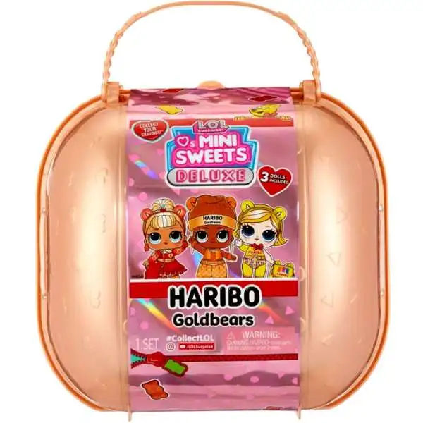 LOL Surprise Loves Mini Sweets Deluxe Haribo Goldbears Set [3 Dolls Included!]