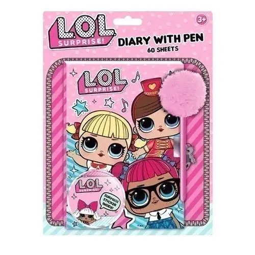 LOL Surprise Diary with Pen