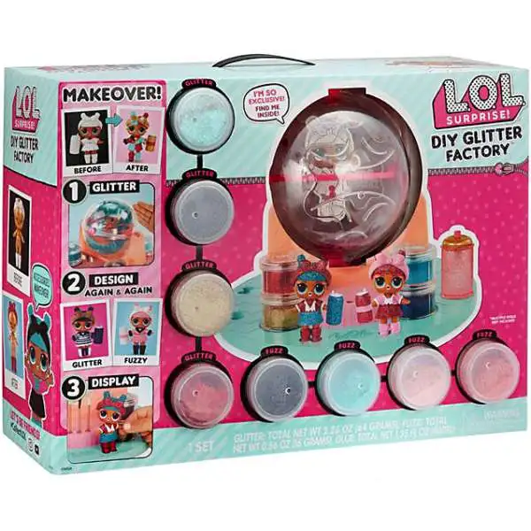 LOL Surprise Makeover DIY Glitter Factory Playset