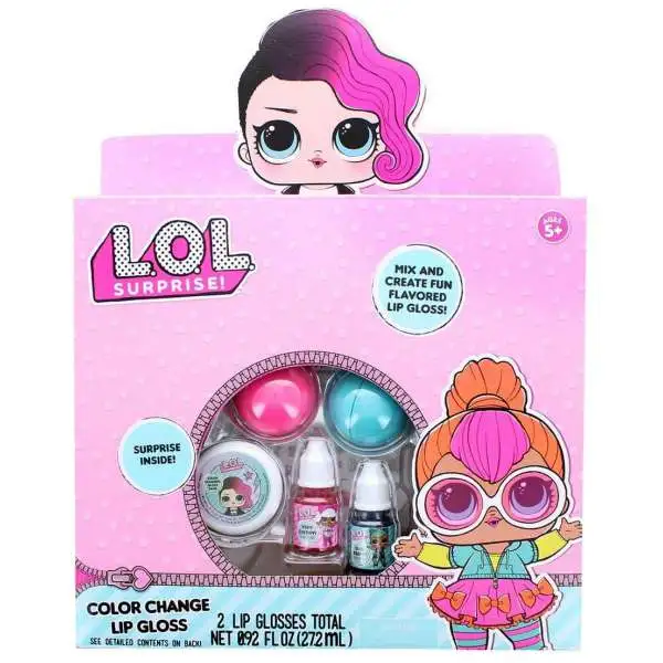 LOL Surprise Color Change Lip Gloss Kit [2 Lip Glosses]