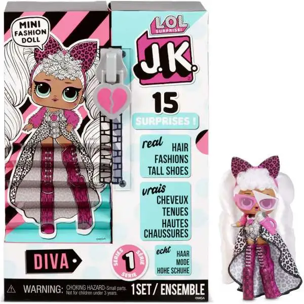 LOL Surprise JK Diva Mini Fashion Doll