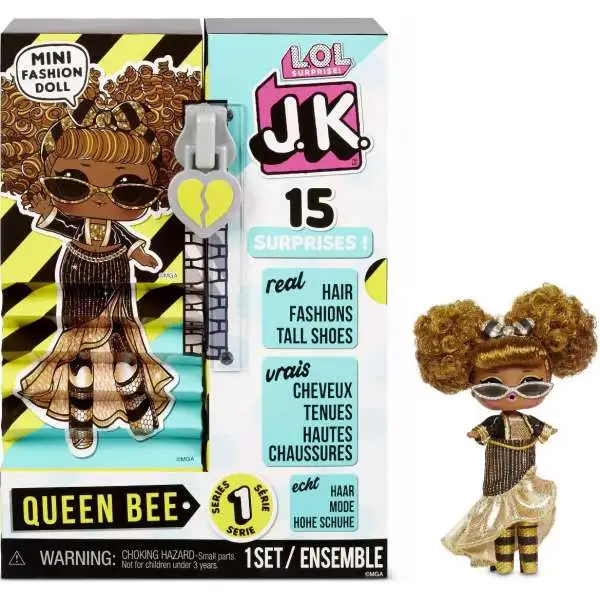 LOL Surprise JK Queen Bee Mini Fashion Doll