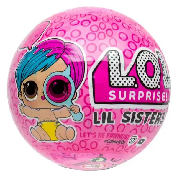 LOL Surprise Series 4 Eye Spy Lil Sisters Mystery Pack [Wave 2, Yellow Diapers]