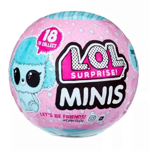 LOL Surprise Minis Series 1 Mystery Pack [1x Fuzzy Tiny Animal, Collect to Build a Tiny House!]